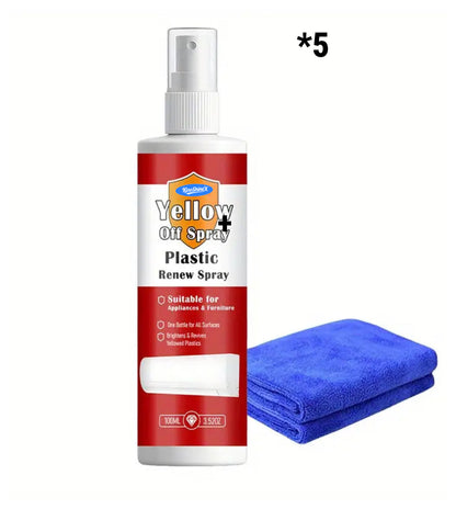 📺【2+1 gratis】Najpopularniejsze w 2026 rokuPlastic Renew – spray do czyszczenia usuwający żółknięcie