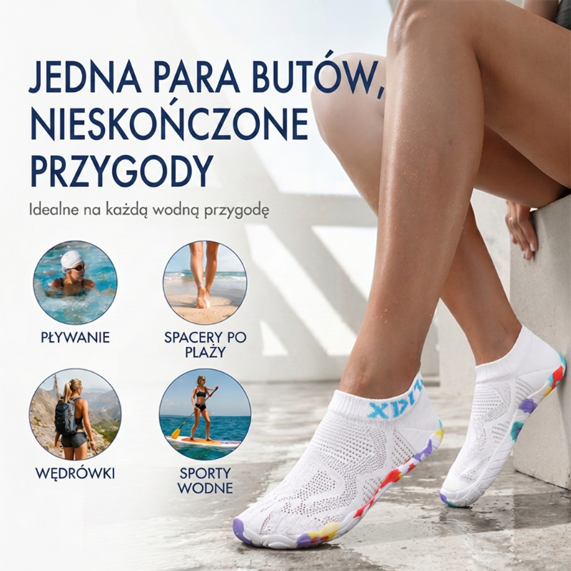 🌊 Unisex Oddychające, szybkoschnące buty do brodzenia