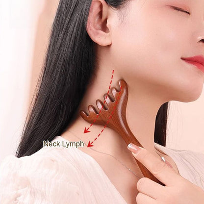 🔥Ostatni dzień wyprzedaży 50% taniej🔥Sześciopazurowy grzebień do masażu meridianów