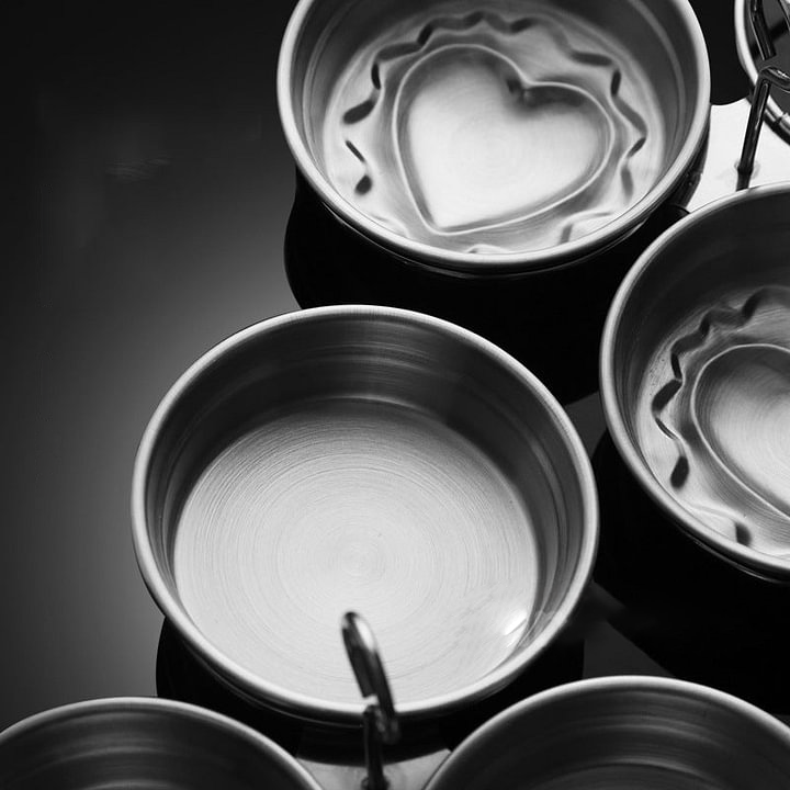 Black+White🎁 WIELKA WYPRZEDAŻ –50%! 🥚 Urządzenie do gotowania jaj ze stali nierdzewnej 304 – materiał klasy spożywczej premium, solidna konstrukcja i łatwe wyjmowanie ✨