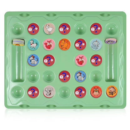 🎁Dwuosobowa gra w szachy z figurkami zwierząt dla dzieci