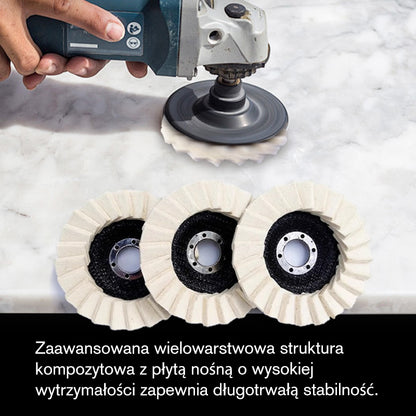 ✨Filcowy dysk polerski z wełny
