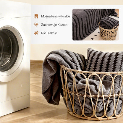 🛋️Miękka, antypoślizgowa narzuta na kanapę z pluszu