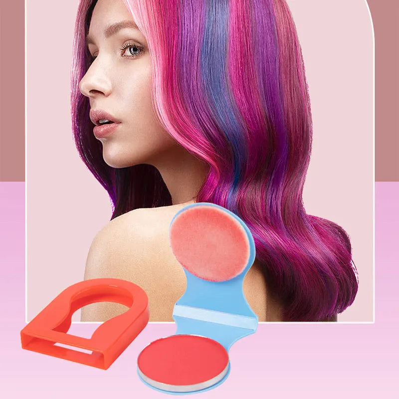 ⏳Oferta ograniczona czasowo⌛Jednorazowe pudry koloryzujące do włosów – 8 kolorów