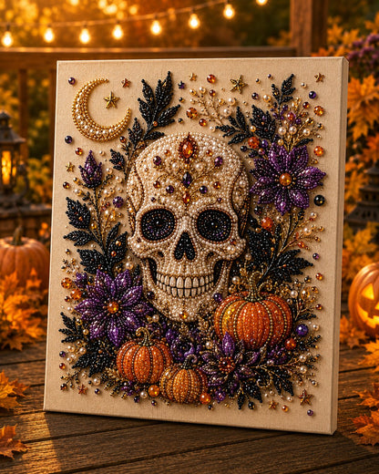 🔥 Ostatni dzień z 50% zniżką  👻✨ Zestaw do samodzielnego wykonania halloweenowej dekoracji z perełek – zamień malutkie perełki w upiornie urocze dzieło magii