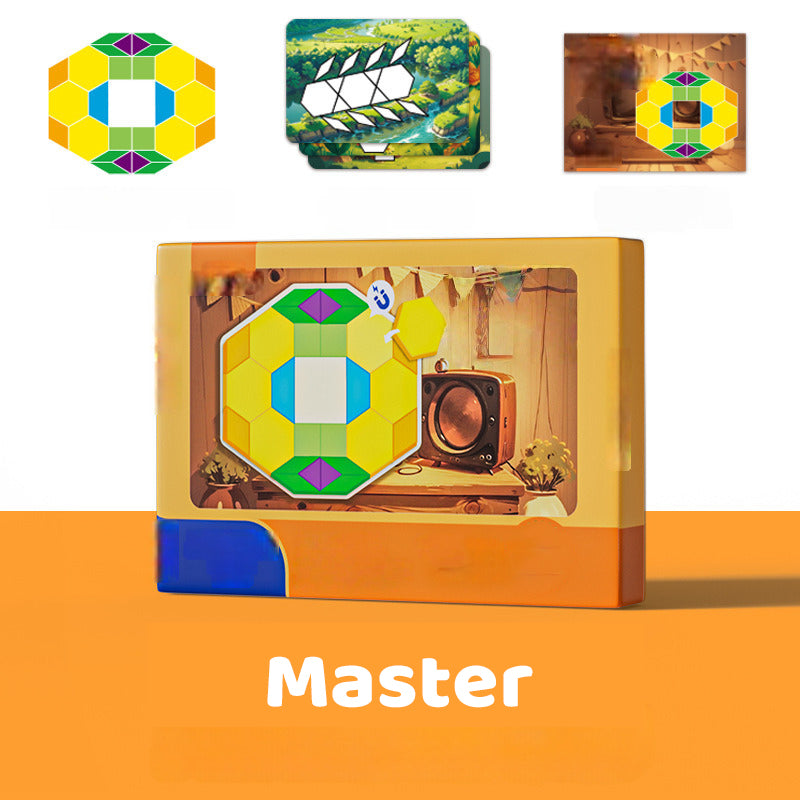 ✨ Magnetyczna układanka tangram dla dzieci — rozwijaj umiejętności! ✨