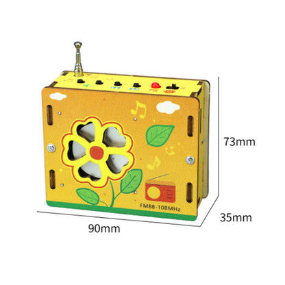 🔥🔥🔥 Zabawka edukacyjna dla dzieci: mini radio do samodzielnego montażu