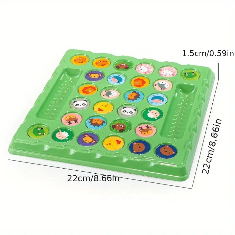 🎁Dwuosobowa gra w szachy z figurkami zwierząt dla dzieci