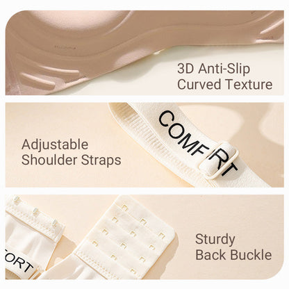 💜Limitowana wyprzedaż - 50% TANIEJ💜Damski biustonosz push-up z usztywnianymi miseczkami i bez fiszbin