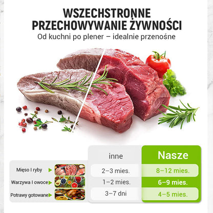 ✨Wielokrotnego użytku woreczki do przechowywania z aluminiową folią