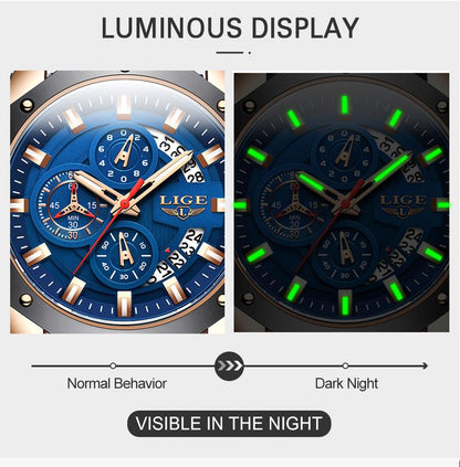 ⌚ ⚡ Męski wodoodporny zegarek kwarcowy typu outdoor – wytrzymały, praktyczny i stylowy 🌲