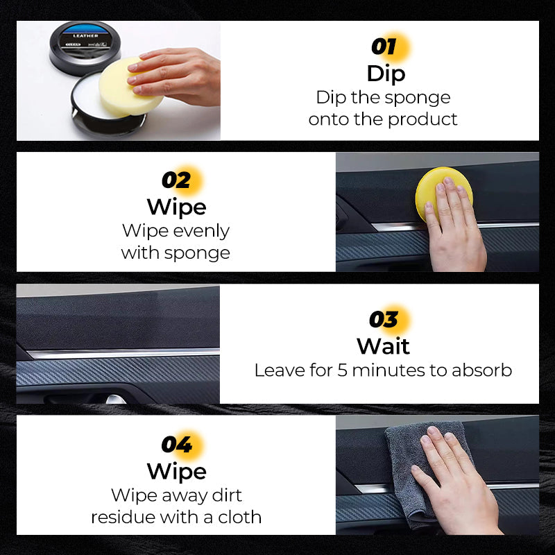 🔥 Super przydatny krem czyszczący do pielęgnacji wyrobów skórzanych