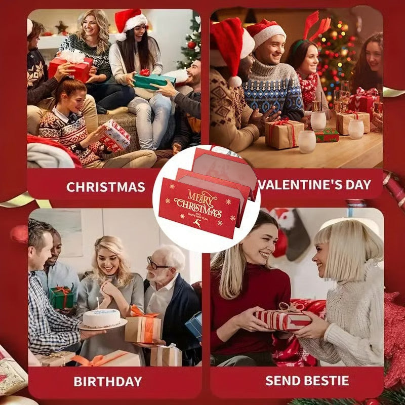 🎁🔥Wczesna wyprzedaż świąteczna ✉️Świąteczna koperta na gotówkę🎅🎄