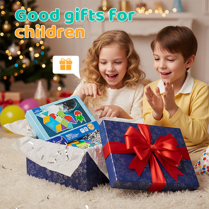 ✨ Magnetyczna układanka tangram dla dzieci — rozwijaj umiejętności! ✨