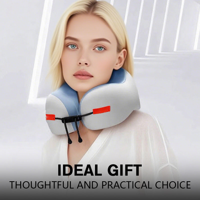 💤Poduszka podróżna na szyję z pianki memory w kształcie litery U