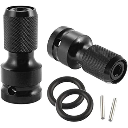 💥 Przelotka do klucza nasadowego z trzpieniem sześciokątnym 1/4„ – z 1/2” na 1/4", z mechanizmem szybkiego odłączania ⚙️