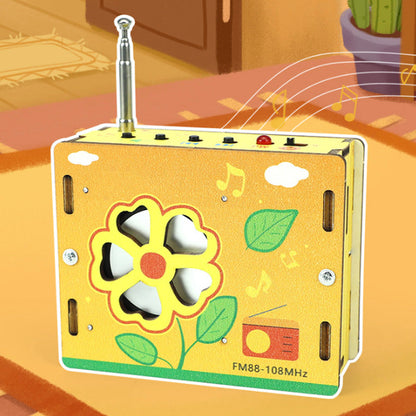 🔥🔥🔥 Zabawka edukacyjna dla dzieci: mini radio do samodzielnego montażu
