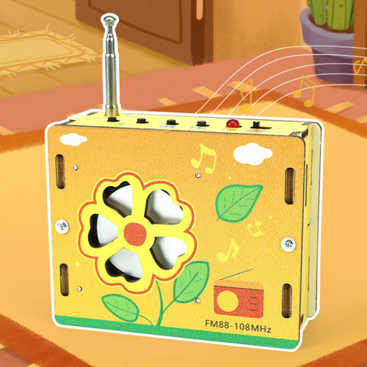 🔥🔥🔥 Zabawka edukacyjna dla dzieci: mini radio do samodzielnego montażu