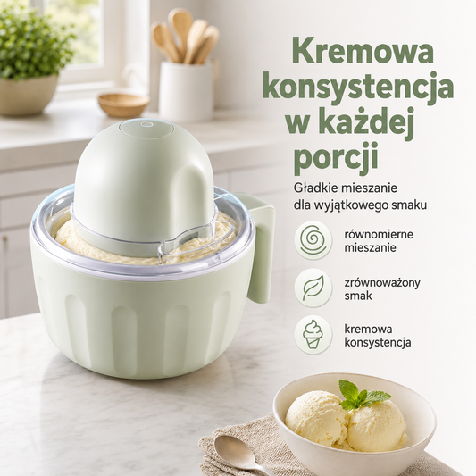 🍦 Elektryczna Maszyna do Lodów dla Dzieci 🍨 – Domowe Lody w Mig! ✨🎉