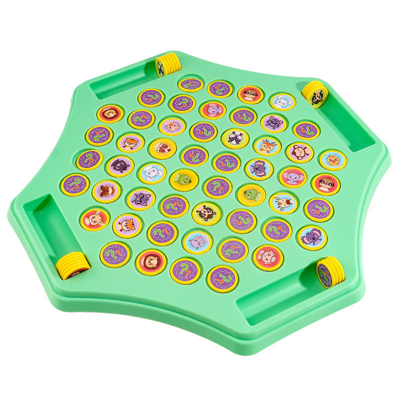 🎁Dwuosobowa gra w szachy z figurkami zwierząt dla dzieci