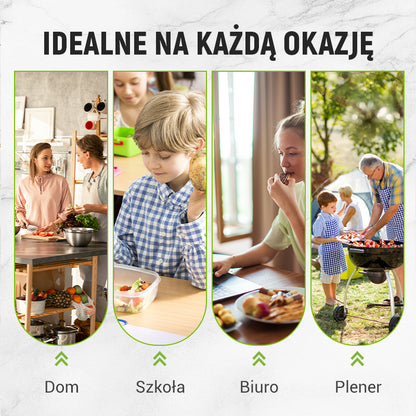 ✨Wielokrotnego użytku woreczki do przechowywania z aluminiową folią