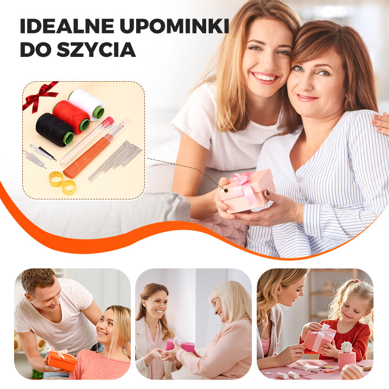 🔥🔥 Oferta za połowę ceny! 🧵 37-częściowy zestaw narzędzi krawieckich