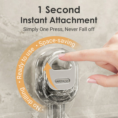 ✨Stojak do przechowywania z przyssawkami i otworem odpływowym