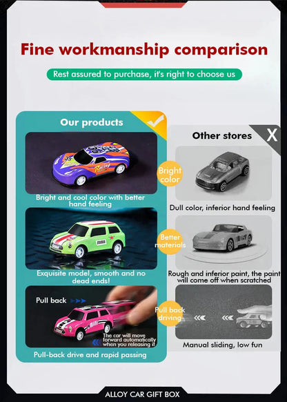Alloy model car set