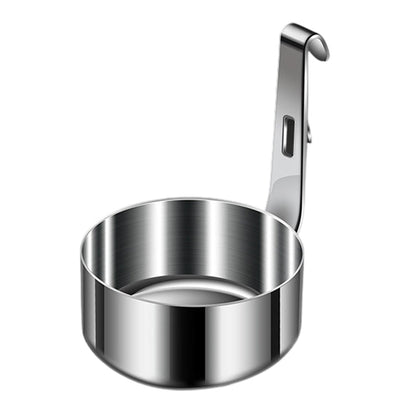 🍳 OGRANICZONA OFERTA 50% TANIEJ! Forma do Jajek ze Stali Nierdzewnej 304, Wielokształtna Nieprzywierająca Foremka do Jajek Sadzonych na Śniadanie