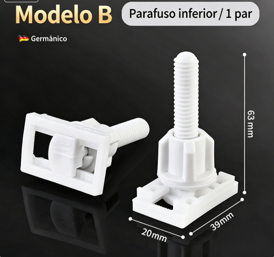🎉🚽 50% ZNIŻKI! Koniec z chwiejącymi się deskami sedesowymi! Zestaw śrub mocujących ze stali nierdzewnej 304 – pasuje do każdej toalety, bez narzędzi! 🔧✨