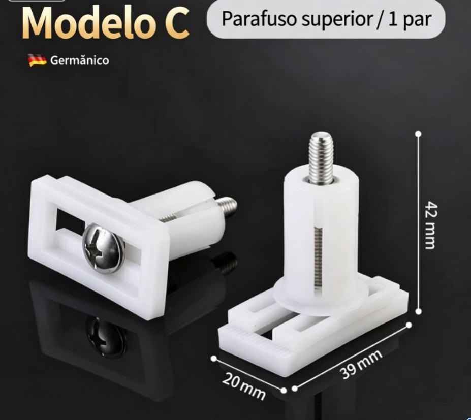 🎉🚽 50% ZNIŻKI! Koniec z chwiejącymi się deskami sedesowymi! Zestaw śrub mocujących ze stali nierdzewnej 304 – pasuje do każdej toalety, bez narzędzi! 🔧✨