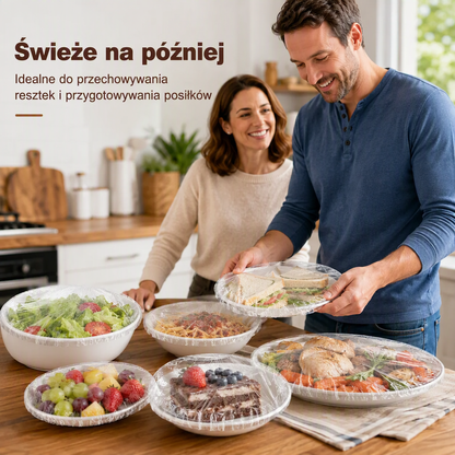 🥗 Worki do przechowywania świeżości – 50% ZNIŻKI! KUP 1 TORBĘ → 1 TORBĘ GRATIS! OFERTA LIMITOWANA!🧊 100 szt. w torbie, wielokrotnego użytku, elastyczne i trwałe – idealne do żywności, owoców i warzyw.✨ PEHD/PEBD, bezpieczne i praktyczne na co dzień!