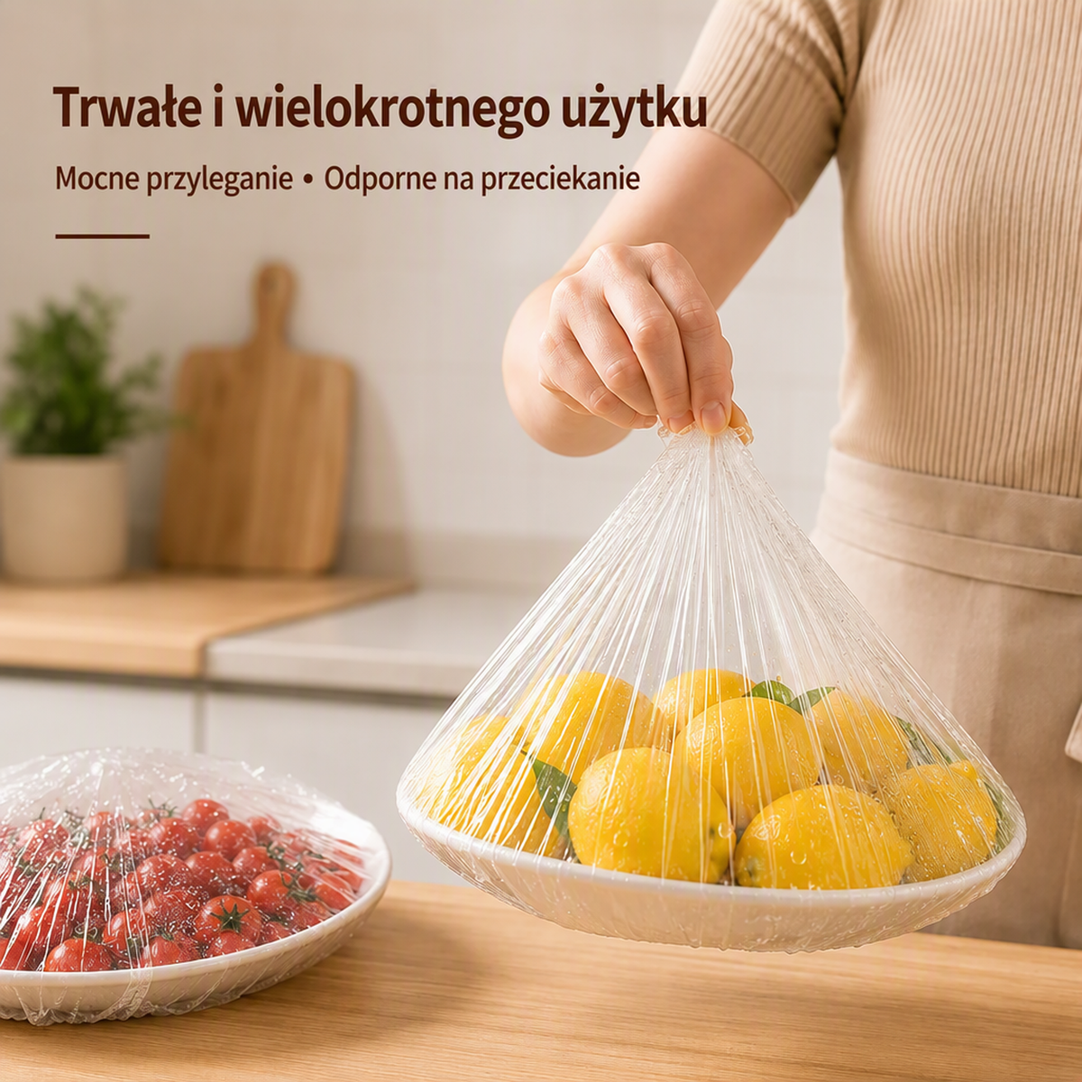 🥗 Worki do przechowywania świeżości – 50% ZNIŻKI! KUP 1 TORBĘ → 1 TORBĘ GRATIS! OFERTA LIMITOWANA!🧊 100 szt. w torbie, wielokrotnego użytku, elastyczne i trwałe – idealne do żywności, owoców i warzyw.✨ PEHD/PEBD, bezpieczne i praktyczne na co dzień!