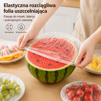 🥗 Worki do przechowywania świeżości – 50% ZNIŻKI! KUP 1 TORBĘ → 1 TORBĘ GRATIS! OFERTA LIMITOWANA!🧊 100 szt. w torbie, wielokrotnego użytku, elastyczne i trwałe – idealne do żywności, owoców i warzyw.✨ PEHD/PEBD, bezpieczne i praktyczne na co dzień!