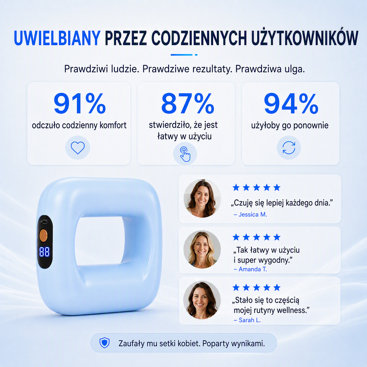 💪 TYLKO TERAZ –50%! ✨ Wielofunkcyjny pierścień do masażu powięzi całego ciała – rozluźnienie mięśni, poręczny, masaż wielu partii ciała 🧘