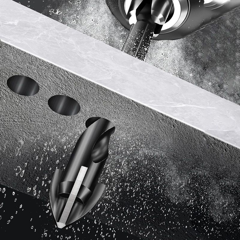 Zestaw precyzyjnych wierteł 4-ostrzowych – 7 sztuk