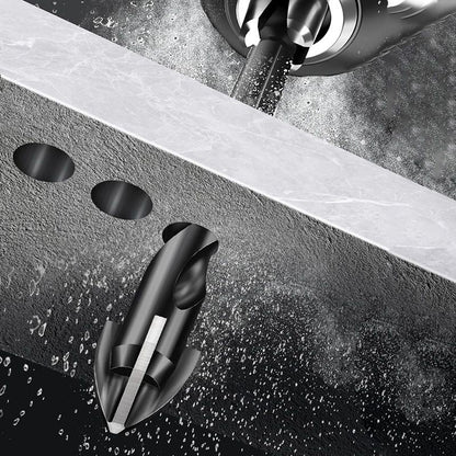 Zestaw precyzyjnych wierteł 4-ostrzowych – 7 sztuk