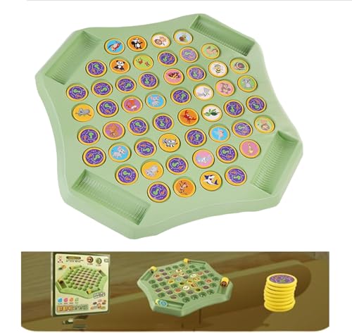 🎁Dwuosobowa gra w szachy z figurkami zwierząt dla dzieci