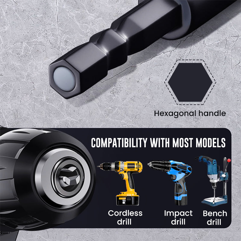 🔥 Uniwersalne i mocne wiertło z głowicą offsetową do łatwego i precyzyjnego wiercenia