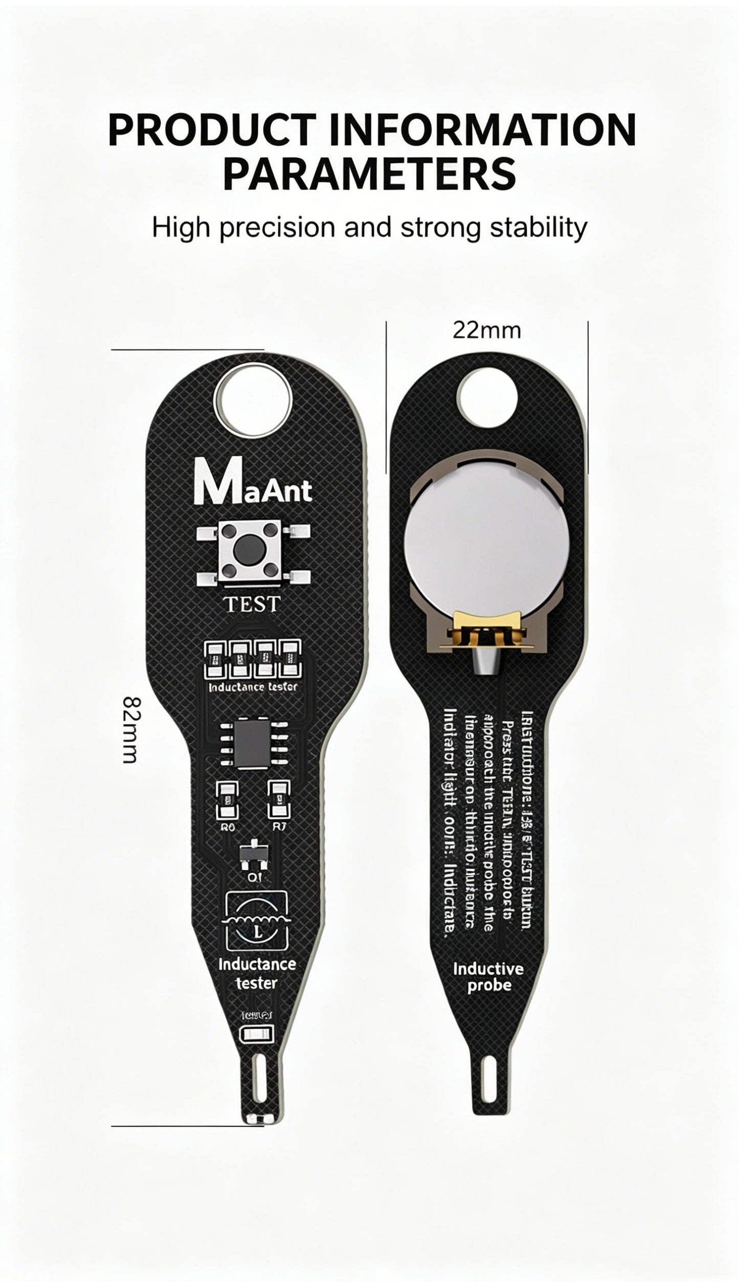 🔬 OGRANICZONA OFERTA – 50% ZNIŻKI! ⚡ Tester indukcyjności elektromagnetycznej do pomiarów w obwodzie – kompaktowy miernik LCR, ręczny, o wysokiej dokładności, wielofunkcyjny ✨