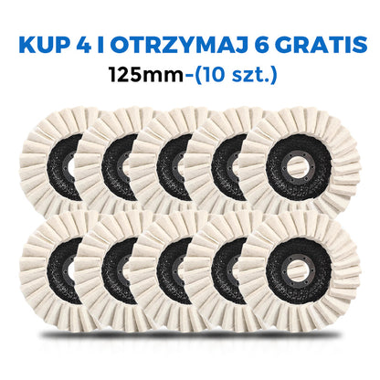 ✨Filcowy dysk polerski z wełny