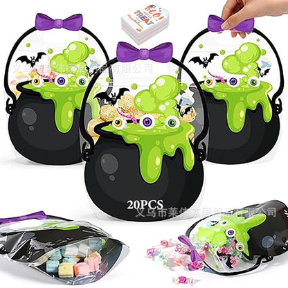 👻 Bestsellery na Halloween – 60% ZNIŻKI! 🎃 Przezroczyste torby na drobne upominki w kształcie dyni ✨ – idealne na przyjęcia, cukierkowanie i szkolne upominki 🍬🧛‍♀️
