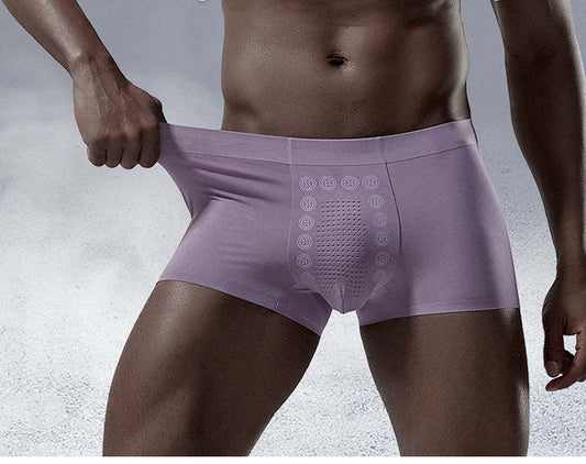 Cueca Masculina Antibacteriana de Modal com Íons Aniônicos