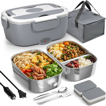 🔥 50% taniej tylko dziś! 🍱 Przenośny podgrzewacz do jedzenia