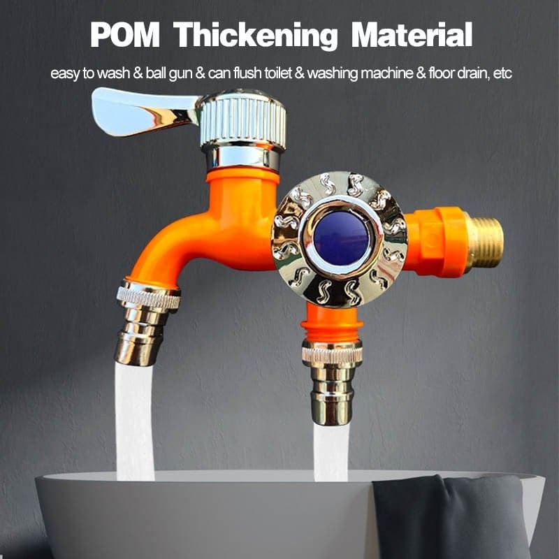 【Kup 1 i otrzymaj 1 za darmo】💥Niezwykle wygodny kran z dwoma wylotami