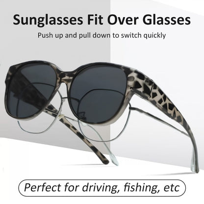😎UV400 Ochronne okulary przeciwsłoneczne z oprawkami