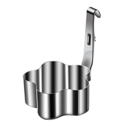 🍳 OGRANICZONA OFERTA 50% TANIEJ! Forma do Jajek ze Stali Nierdzewnej 304, Wielokształtna Nieprzywierająca Foremka do Jajek Sadzonych na Śniadanie