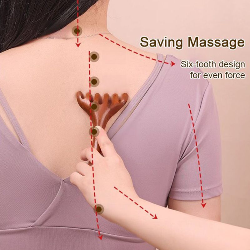 🔥Ostatni dzień wyprzedaży 50% taniej🔥Sześciopazurowy grzebień do masażu meridianów