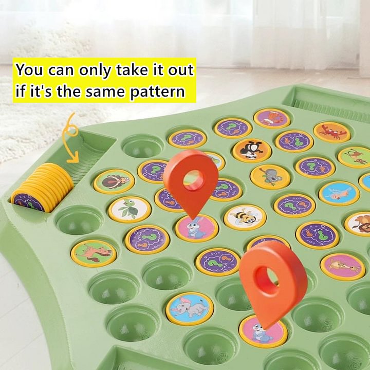 🎁Dwuosobowa gra w szachy z figurkami zwierząt dla dzieci