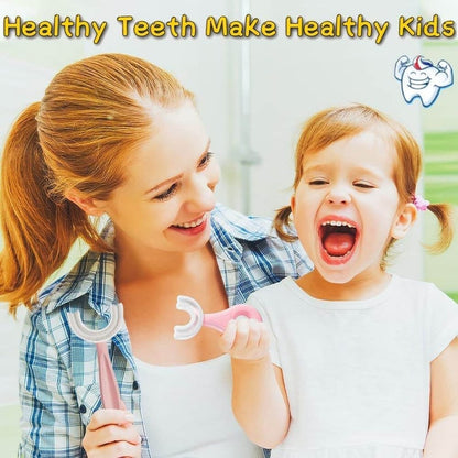 🦷Szczoteczka do zębów All Rounded Children w kształcie litery U🎁